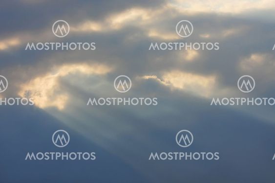 Background of sky with thunderclouds.