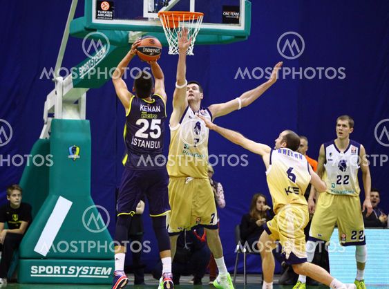 Turkish Airlines Euroleague game Budivelnik vs Fenerbahce...