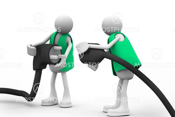 Key Persons holding plug