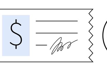 Financial Transactions Concept with Dollar Sign, Euro...