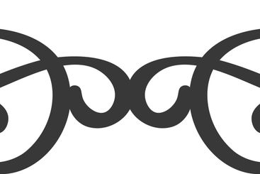 Elegant vintage flourish divider creating a...