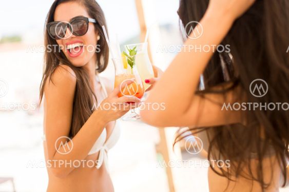 Women at the beach