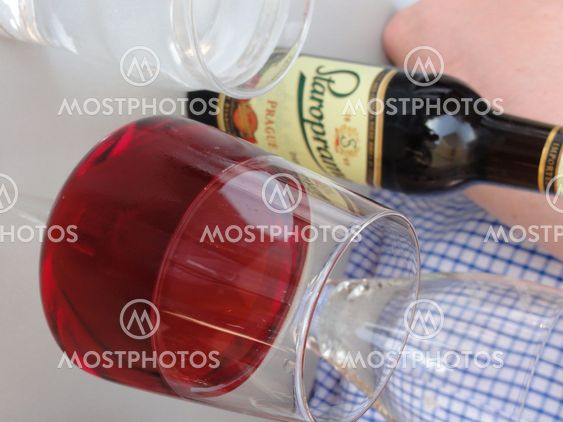 Wine and beer