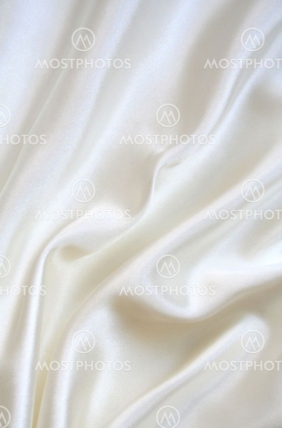 Smooth elegant white silk as background