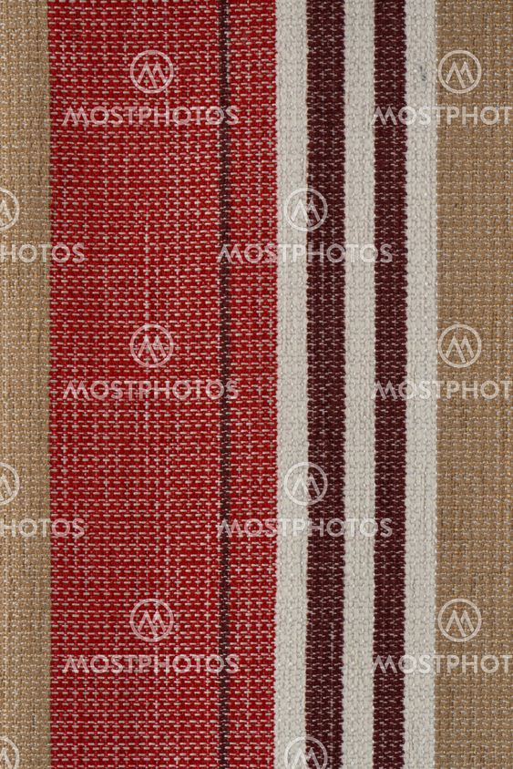Red fabric