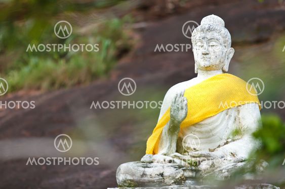 View of buddha statue in Thailand