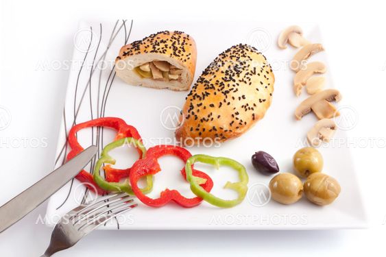 Pate stuffed with Mashroom
