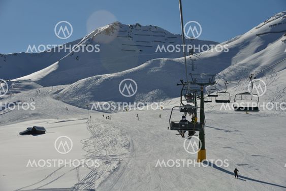mountain winter nature