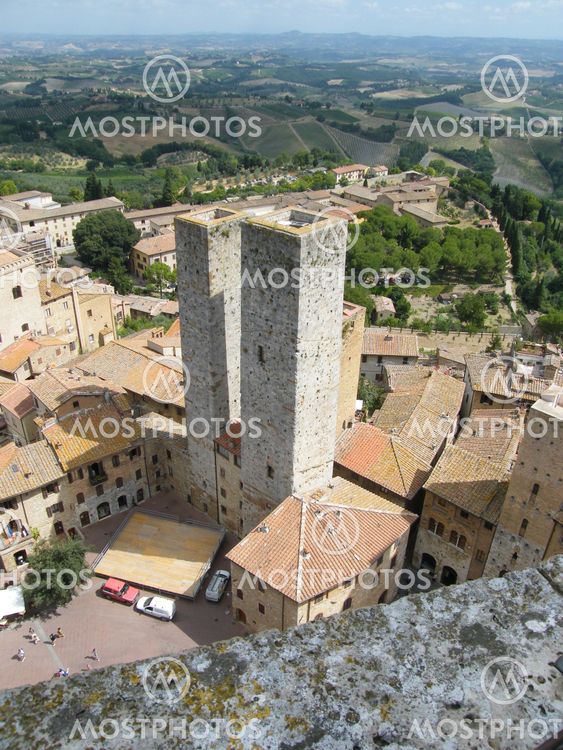 Twin Towers at San Gimignano