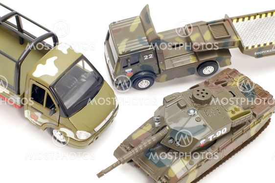 military transport close up