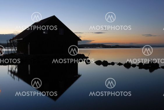 House in a rural setting on Jomfruland