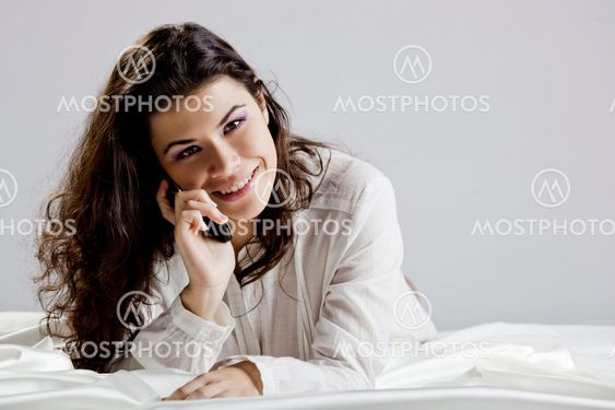 Happy phone call