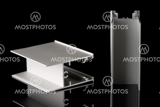 Aluminium profile sample