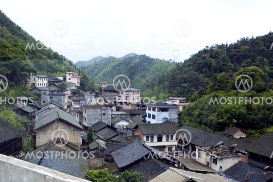 Chinese village near Guilin