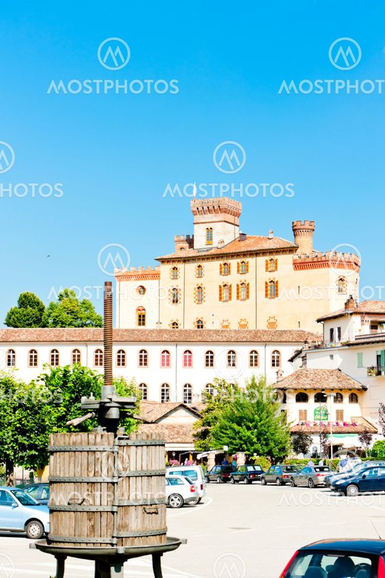 Falletti di Barolo Castle, Barolo, Piedmont, Italy