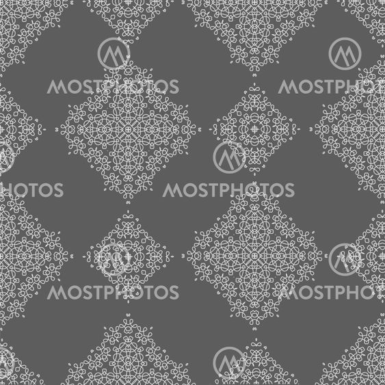 Texture on Grey. Ornamental Backdrop