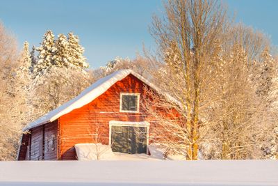Winter in Rödön, Jämtland Sweden Scandinavia