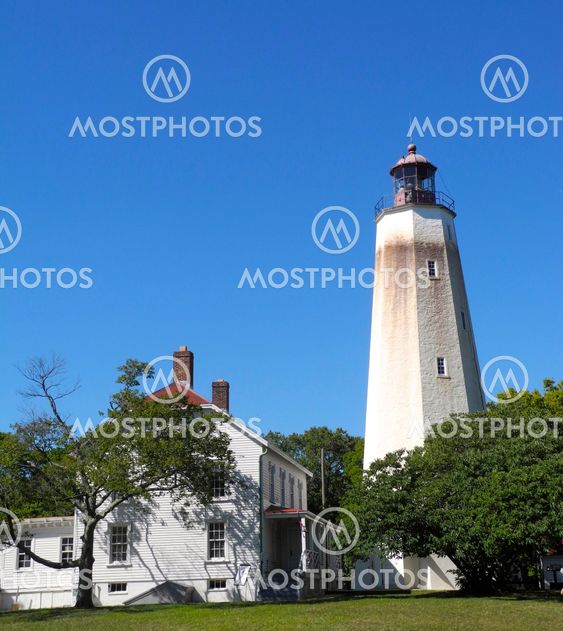 The Sandy Hook Lighthouse