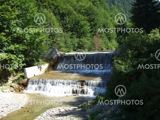 Waterfall at Costesti, Romania