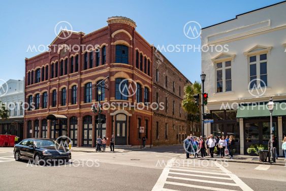 The historic Charleston City Market. As one of the...
