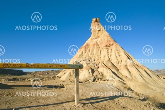 Castildetierra, Las Bardenas reales, Navarra, Spain