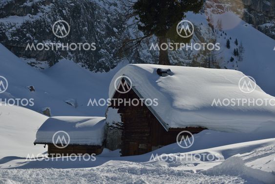 mountain winter nature