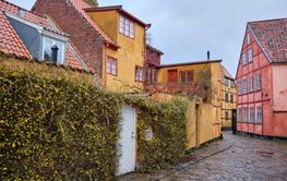 Gamla hus i Helsingör