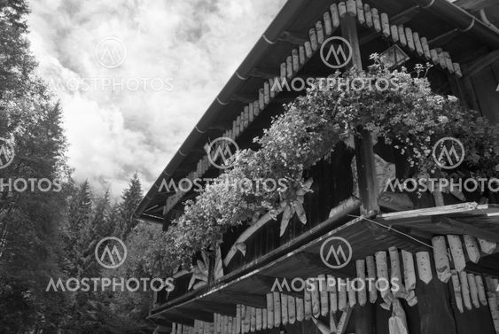 Tyypillinen Dolomites House, Italia