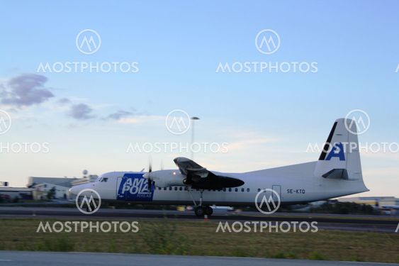 AmaPola Flyg AB fokker 50