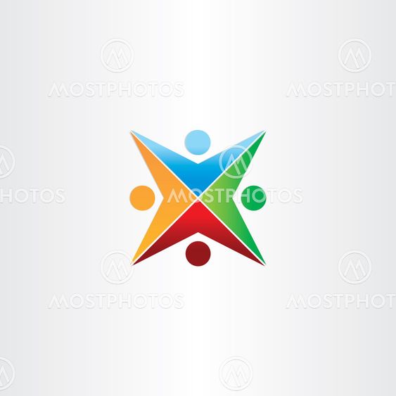 color people star symbol