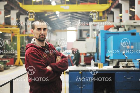 industry workers people in factory