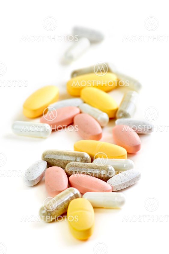 Mix of vitamins
