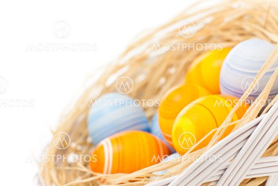 Colorful Easter eggs