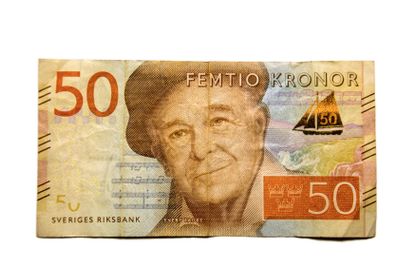 Svenska pengar, kontanter