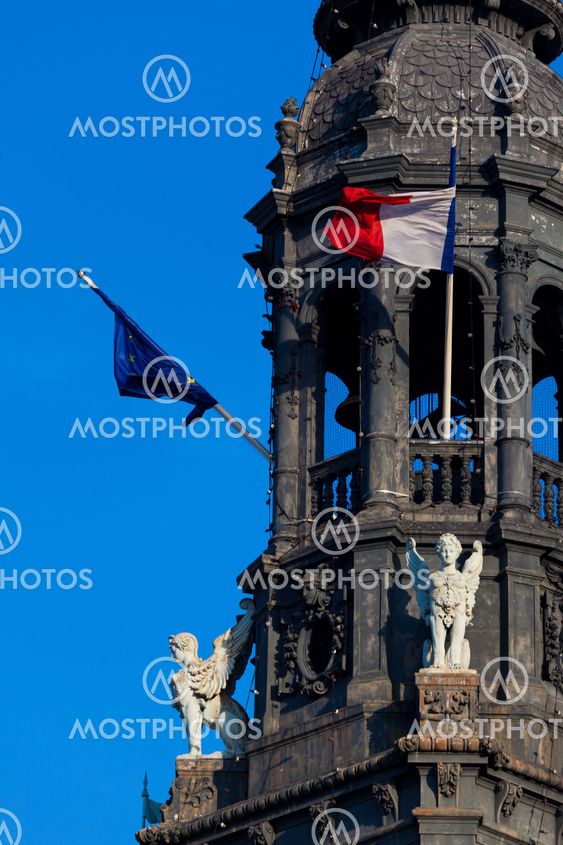 Tower of the city council, Paris, France
