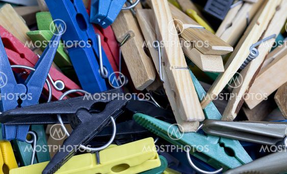 The clothespins