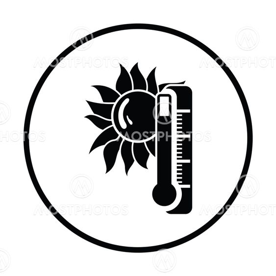 Summer heat icon