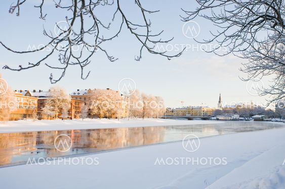 Älvagatan in Winter