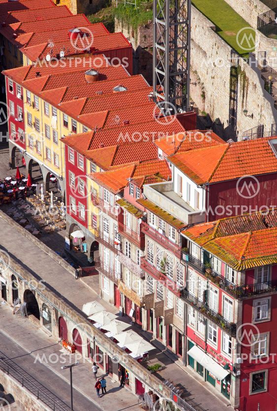Portugal. Porto city. Old historical part of Porto