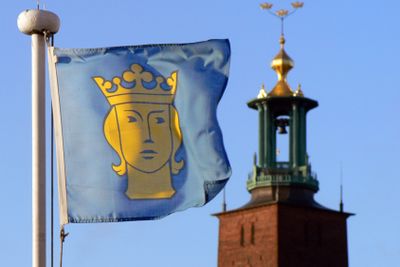 Stockholms stads flagga