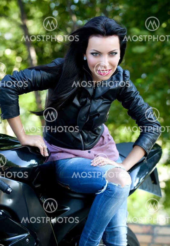 Biker girl
