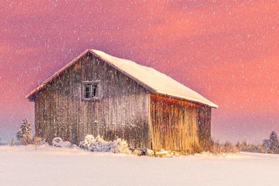 Winter in Rödön, Jämtland Sweden Scandinavia