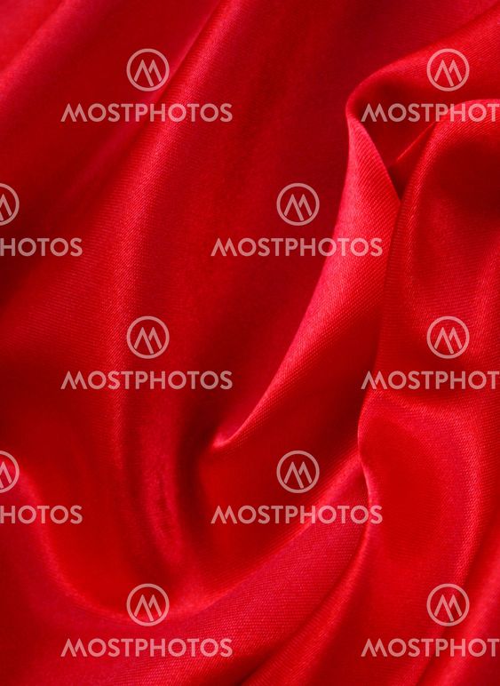 Smooth Red Silk as background