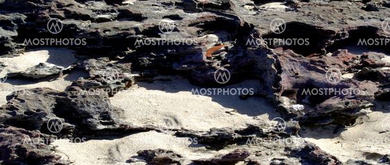Sea Rocks and sand
