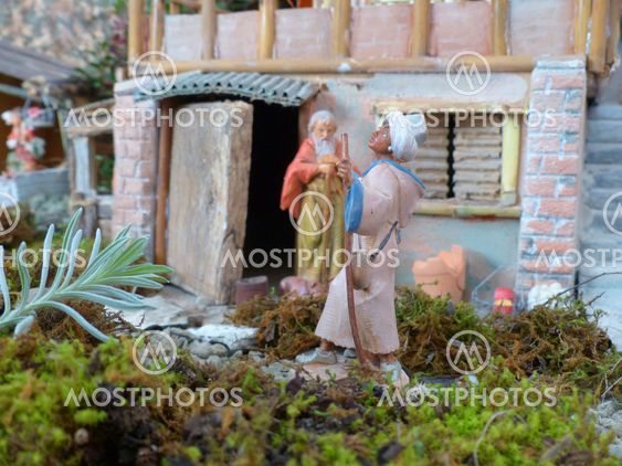 Italian Christmas crib