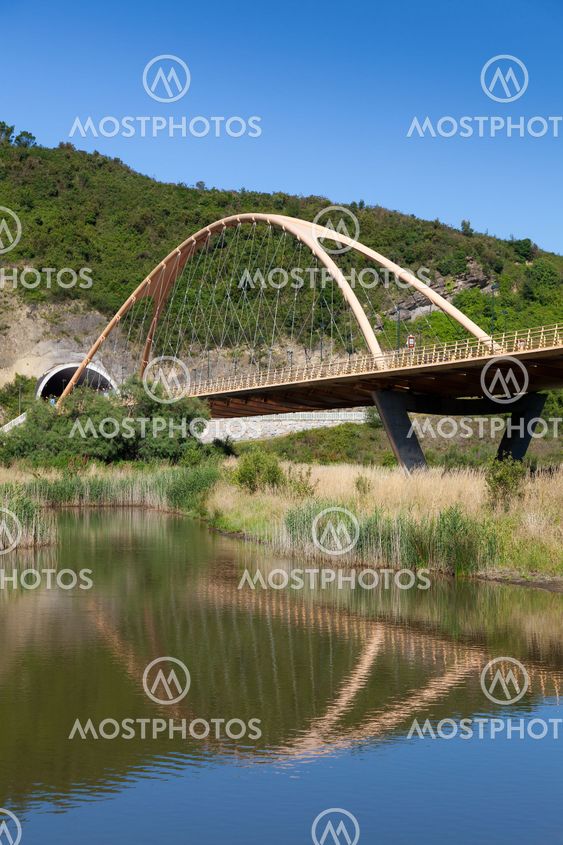 Bridge in Deba, Gipuzkoa, Spain