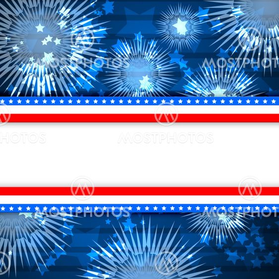 White blank background and fireworks