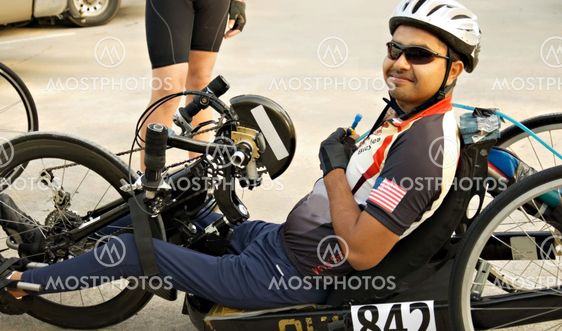 Disabled Cyclist
