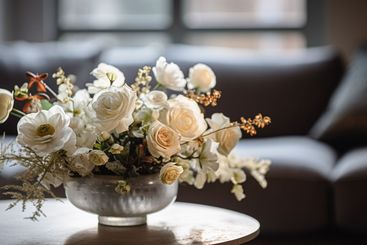 Floral arrangement with winter, autumn or early spring...