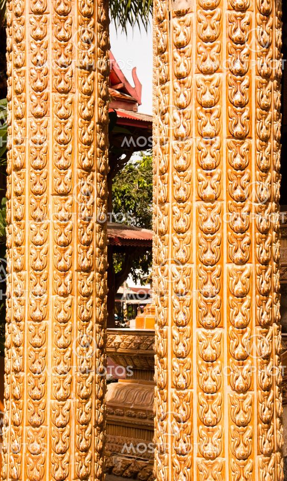 Pole of the temple.